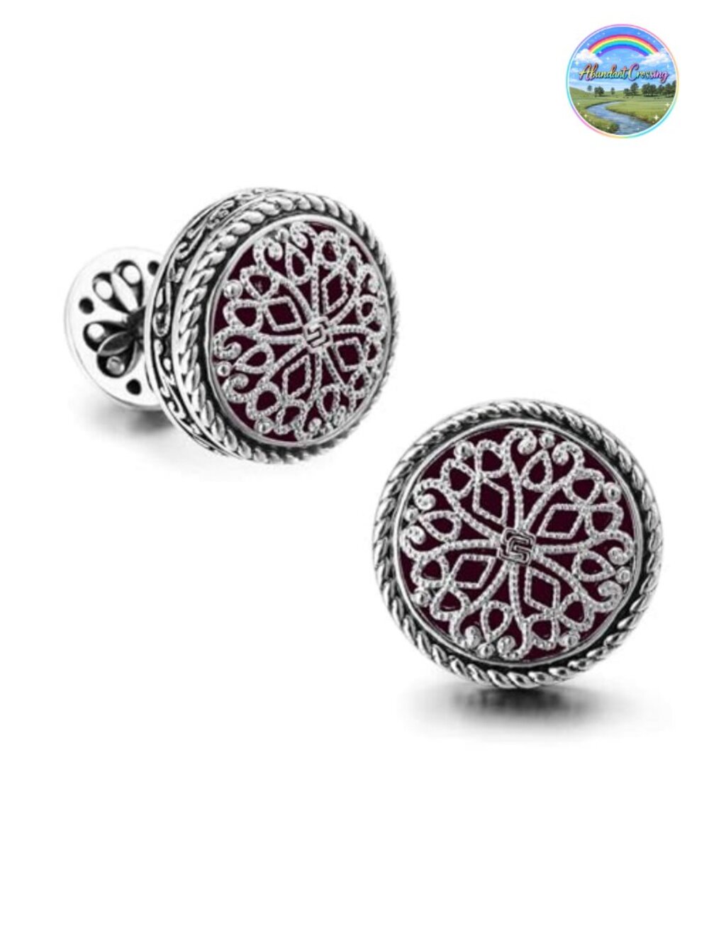 18K Gold Plated Mens Cufflinks with Luxury Wooden Gift Box